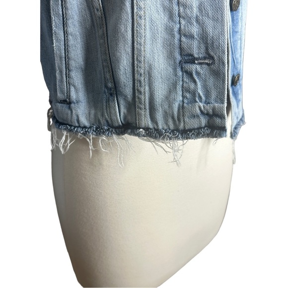 Gap 1969 Raggedy Jean Jacket XS - Picture 4 of 8